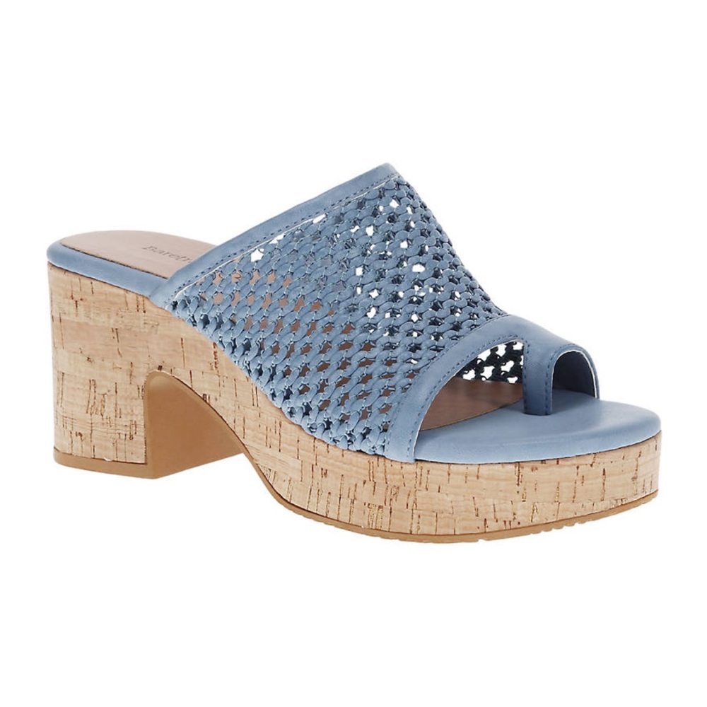 Baretraps Block Heel Sandals Sz 7 NWT